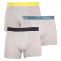 3PACK herenboxershort Levis grijs (905045001 015)