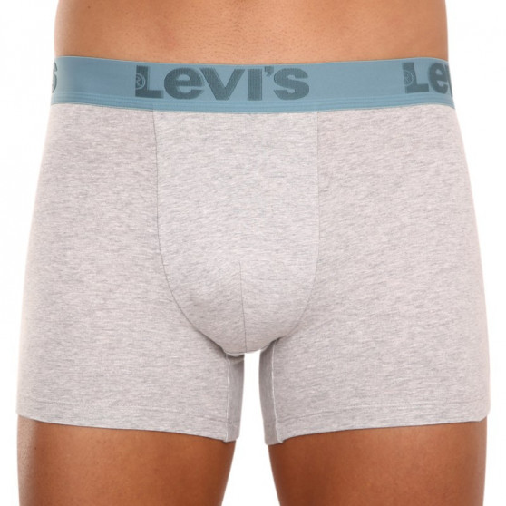 3PACK herenboxershort Levis grijs (905045001 015)