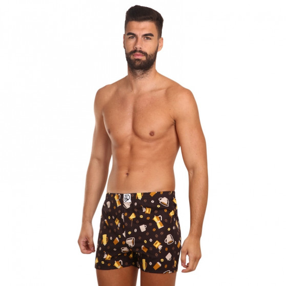 Vrolijke Herenboxershort Dedoles Koffiebonen (GMLB921)