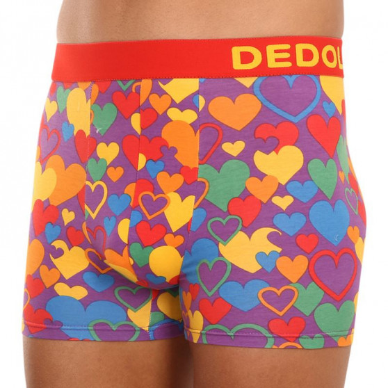 Vrolijke herenboxershort Dedoles Kleurrijke liefde (GMMT1315)