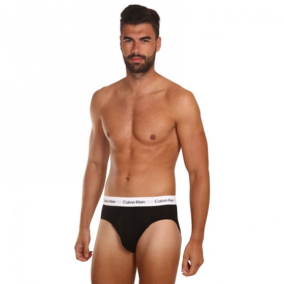 3PACK herenslip Calvin Klein zwart (U2661G-001)