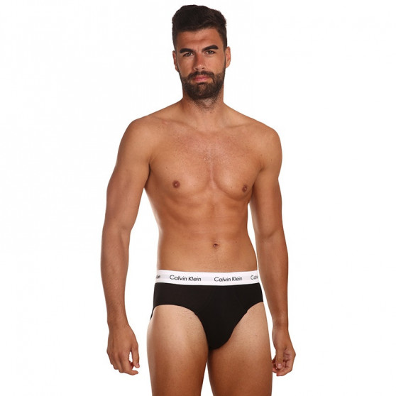 3PACK herenslip Calvin Klein zwart (U2661G-001)