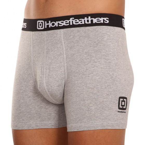 3PACK Herenboxershort Horsefeathers Dynasty heidegrijs (AM067C)