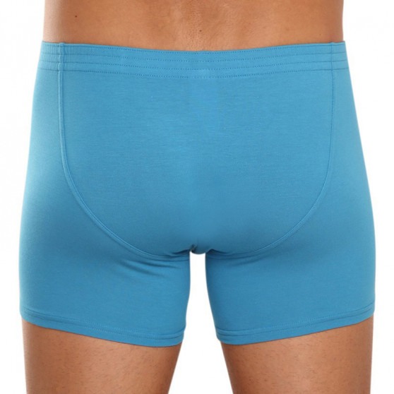 3PACK herenboxershort Styx lang klassiek elastisch blauw (F9676869)