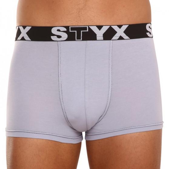 3PACK herenboxershort Styx sport elastisch grijs (G10676767)