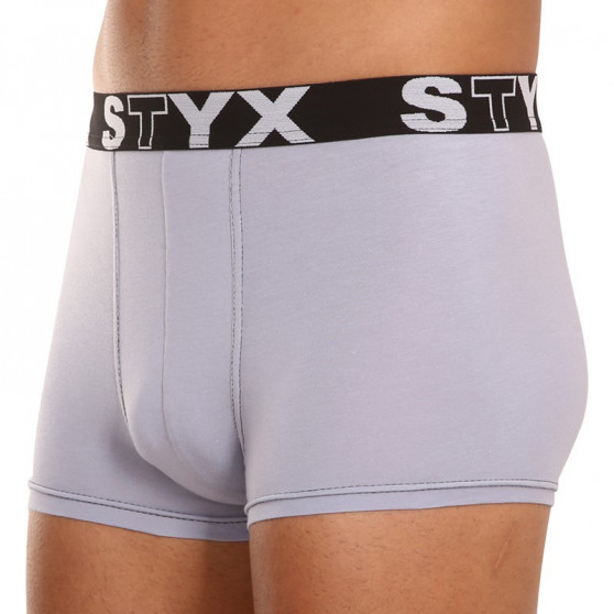 3PACK herenboxershort Styx sport elastisch grijs (G10676767)