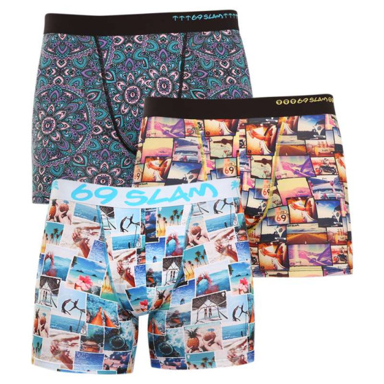 3PACK herenboxershort 69SLAM fit mix (PACMRT-PO)