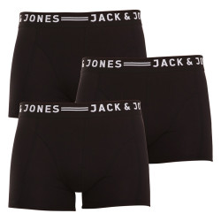 3PACK herenboxershort Jack and Jones zwart (12081832 - black/black)