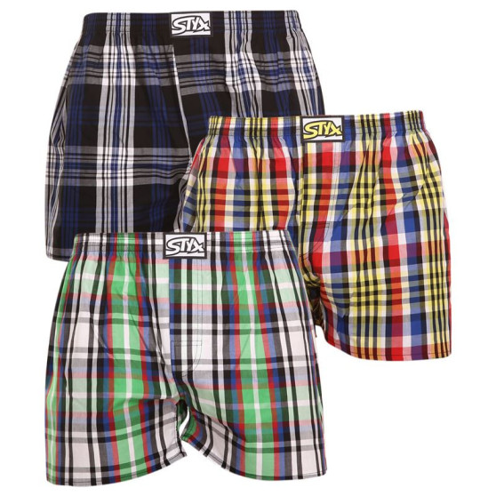 3PACK Herenboxershort Styx classic elastisch meerkleurig (A8333840)