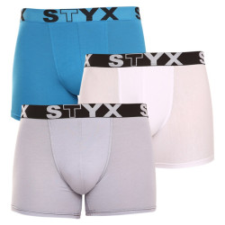 3PACK herenboxershort Styx lang sportelastisch meerkleurig (U9696167)