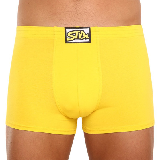 Herenboxershort Styx classic rubber geel (Q1068)