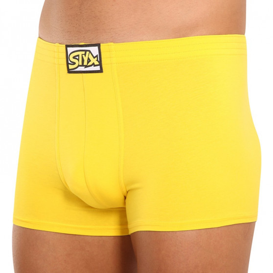 Herenboxershort Styx classic rubber geel (Q1068)