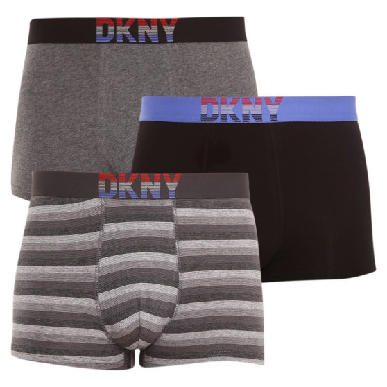 3PACK Herenboxershort DKNY Hinton veelkleurig (U5_6660_DKY_3PKB)