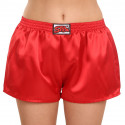 Damesboxershorts Styx klassiek elastisch satijn rood (L663)