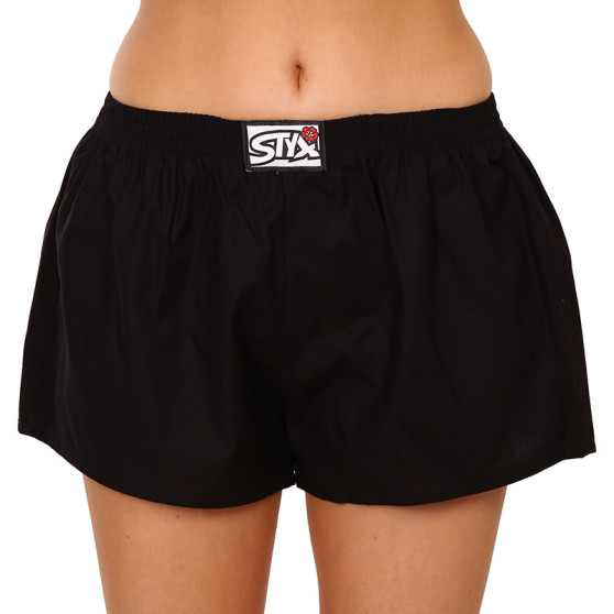 Damesboxershorts Styx klassiek elastisch zwart (K960)