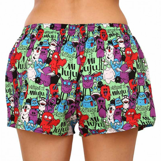 Damesboxershorts Styx kunst klassieke rubberen monsters (K1555)