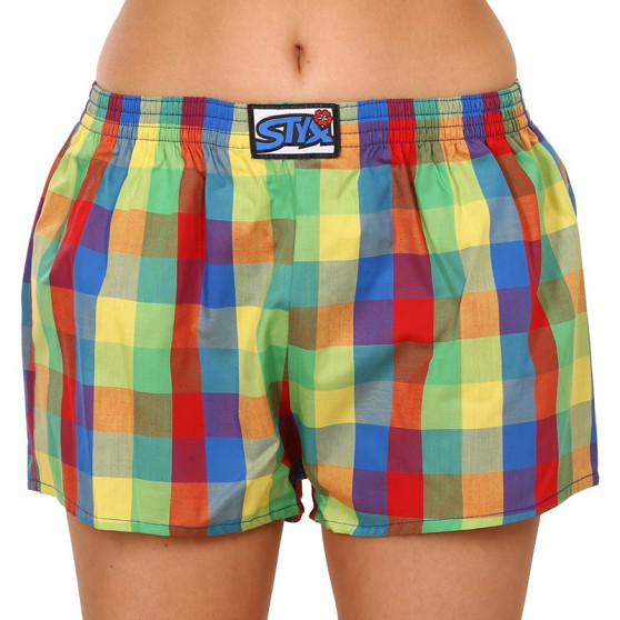 Damesboxershorts Styx klassiek elastisch meerkleurig (K925)