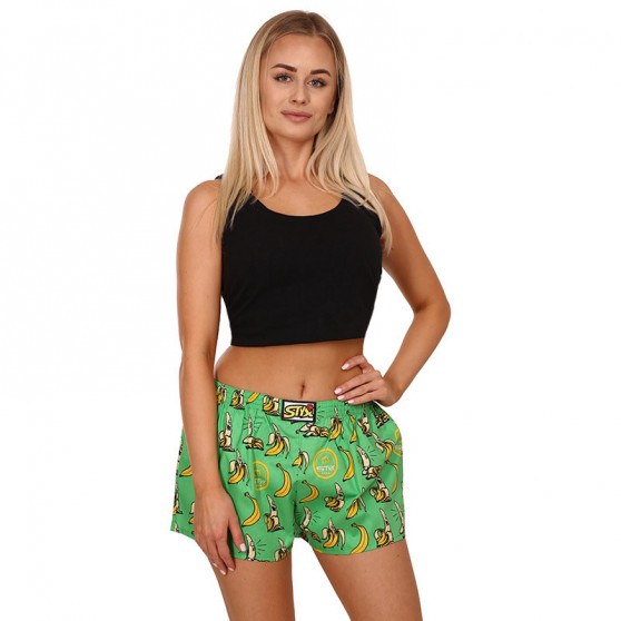 Damesboxershorts Styx kunst klassieke rubberen bananen (K1359)