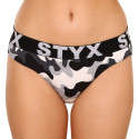 Dames slip Styx kunst sport rubber camouflage (IK1457)