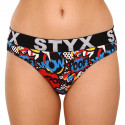 Dames slip Styx kunst sport rubber poef (IK1153)