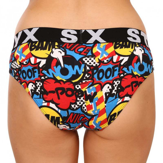 Dames slip Styx kunst sport rubber poef (IK1153)