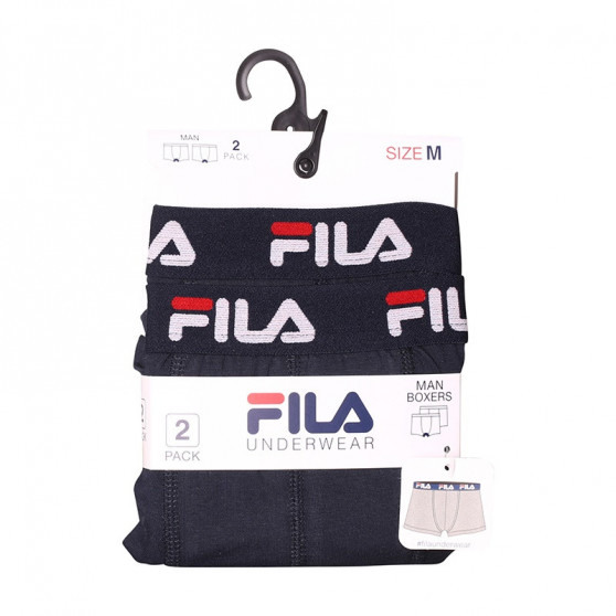 2PACK herenboxershort Fila blauw (FU5142/2-321)