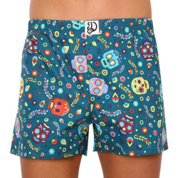 Vrolijke Herenboxershort Dedoles Schedels en bloemen (D-M-UN-LB-C-C-1464)