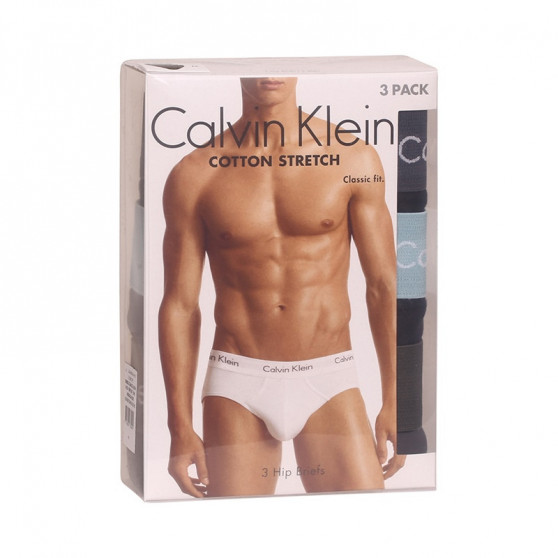 3PACK herenslip Calvin Klein veelkleurig (U2661G-6EW)