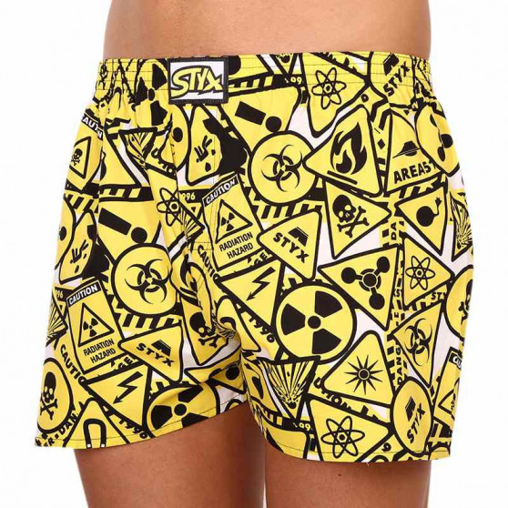 Herenboxershort Styx art classic rubber oversized alert (E1350)