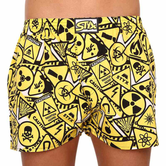 Herenboxershort Styx art classic rubber oversized alert (E1350)