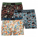 3PACK herenboxershort Gianvaglia veelkleurig (GVG-5502)