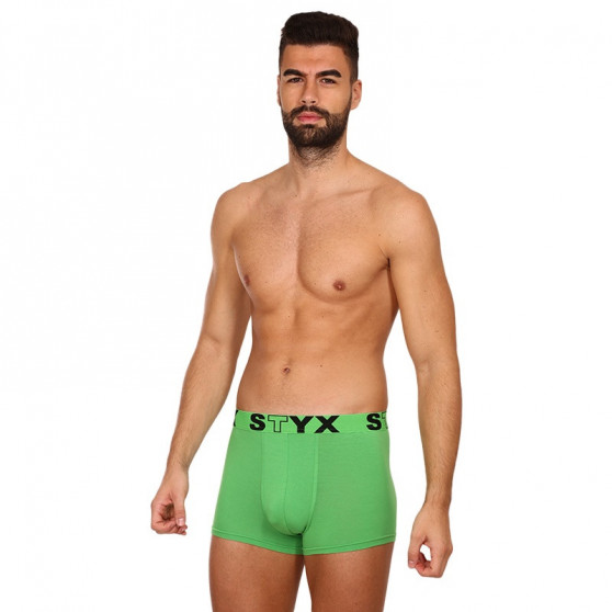 Herenboxershort Styx sport elastisch groen (G1069)