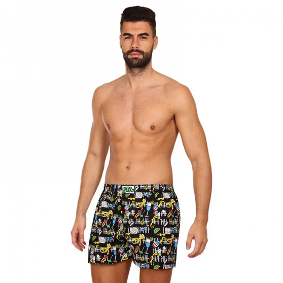 Herenboxershort Styx kunst klassieke rubber partij (A1251)