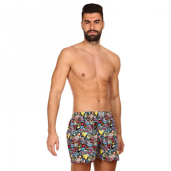 Herenboxershort Styx kunst klassieke rubberen schets (A1254)