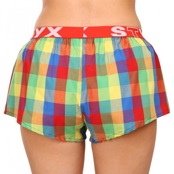 Damesboxershorts Styx sportelastisch veelkleurig (T925)