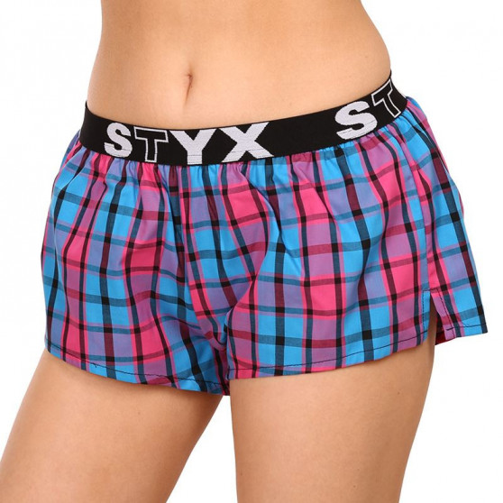 Damesboxershorts Styx sportelastisch veelkleurig (T934)