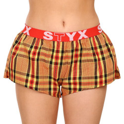 Damesboxershorts Styx sportelastisch veelkleurig (T921)