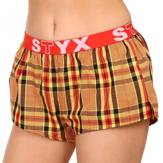 Damesboxershorts Styx sportelastisch veelkleurig (T921)