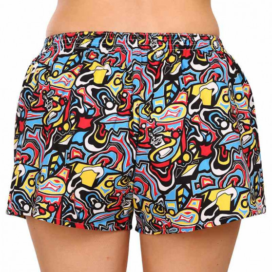 Damesboxershorts Styx kunst klassieke rubberen schets (K1254)