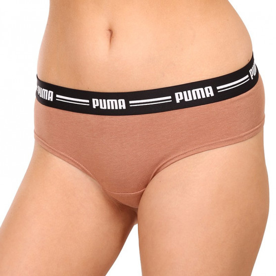 2PACK Braziliaanse Dames slip Puma bruin (603043001 010)