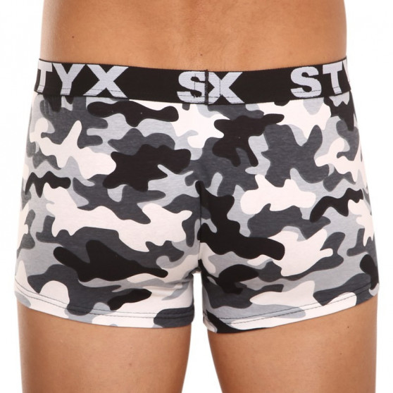 Herenboxershort Styx kunst sport rubber oversized camouflage (R1457)