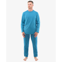 Herenpyjama Gino oversized petrol (79129)