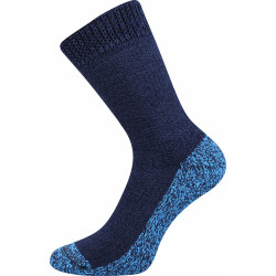 Warme sokken Boma donkerblauw (Sleep-darkblue)