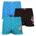 3PACK Herenboxershort Andrie veelkleurig (PS 5685)