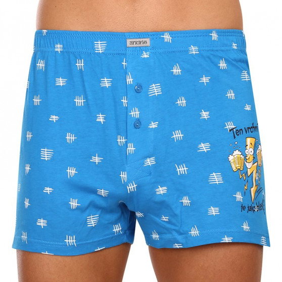 3PACK Herenboxershort Andrie veelkleurig (PS 5685)