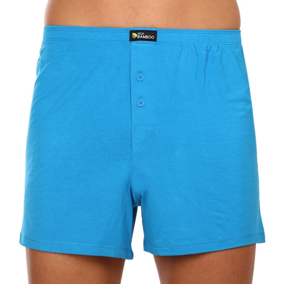 Herenboxershort Gino bamboe blauw (75194)