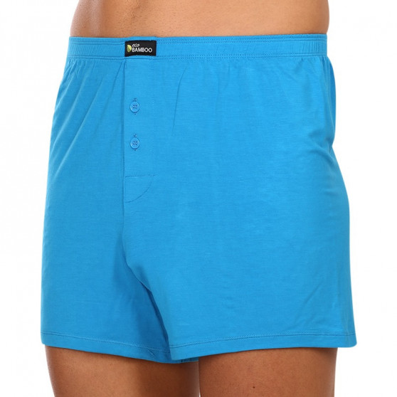 Herenboxershort Gino bamboe blauw (75194)