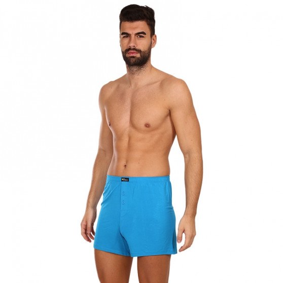 Herenboxershort Gino bamboe blauw (75194)