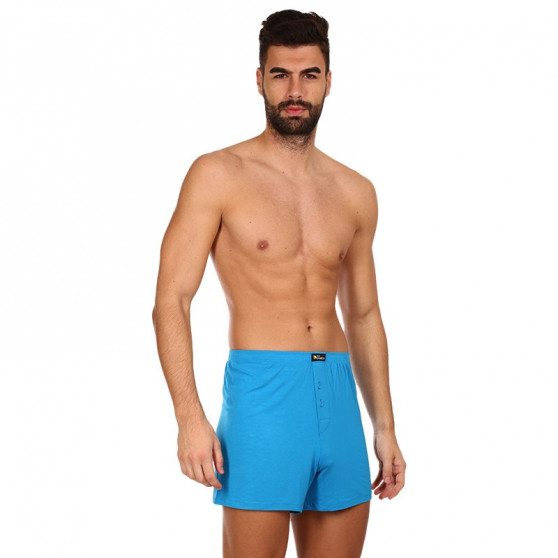 Herenboxershort Gino bamboe blauw (75194)