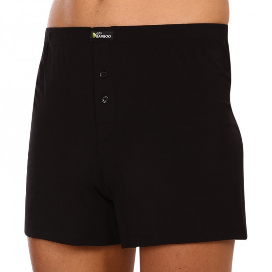 Herenboxershort Gino bamboe zwart (75194)